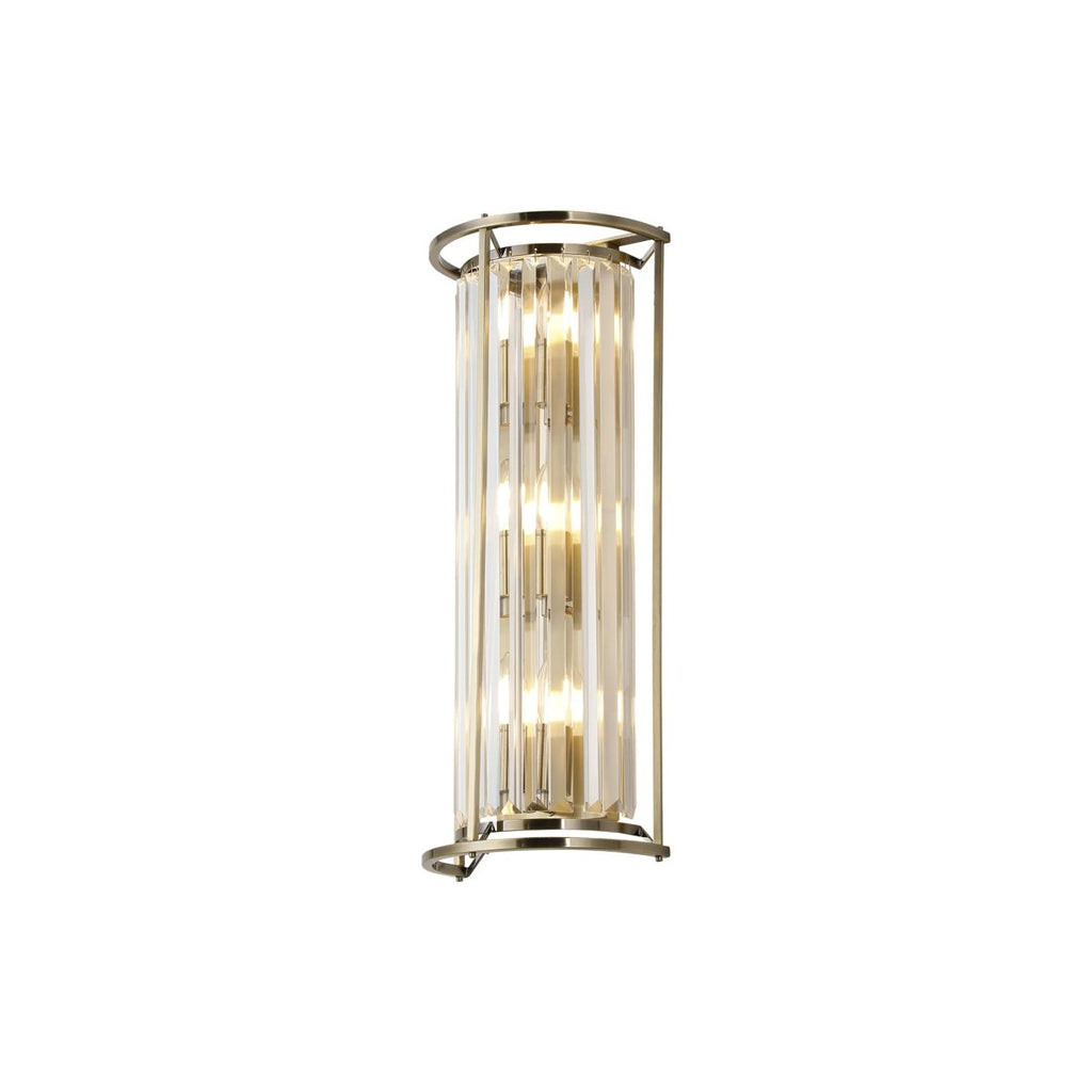 Regent Nimes 3 Light 578mm Wall Light - Antique Brass