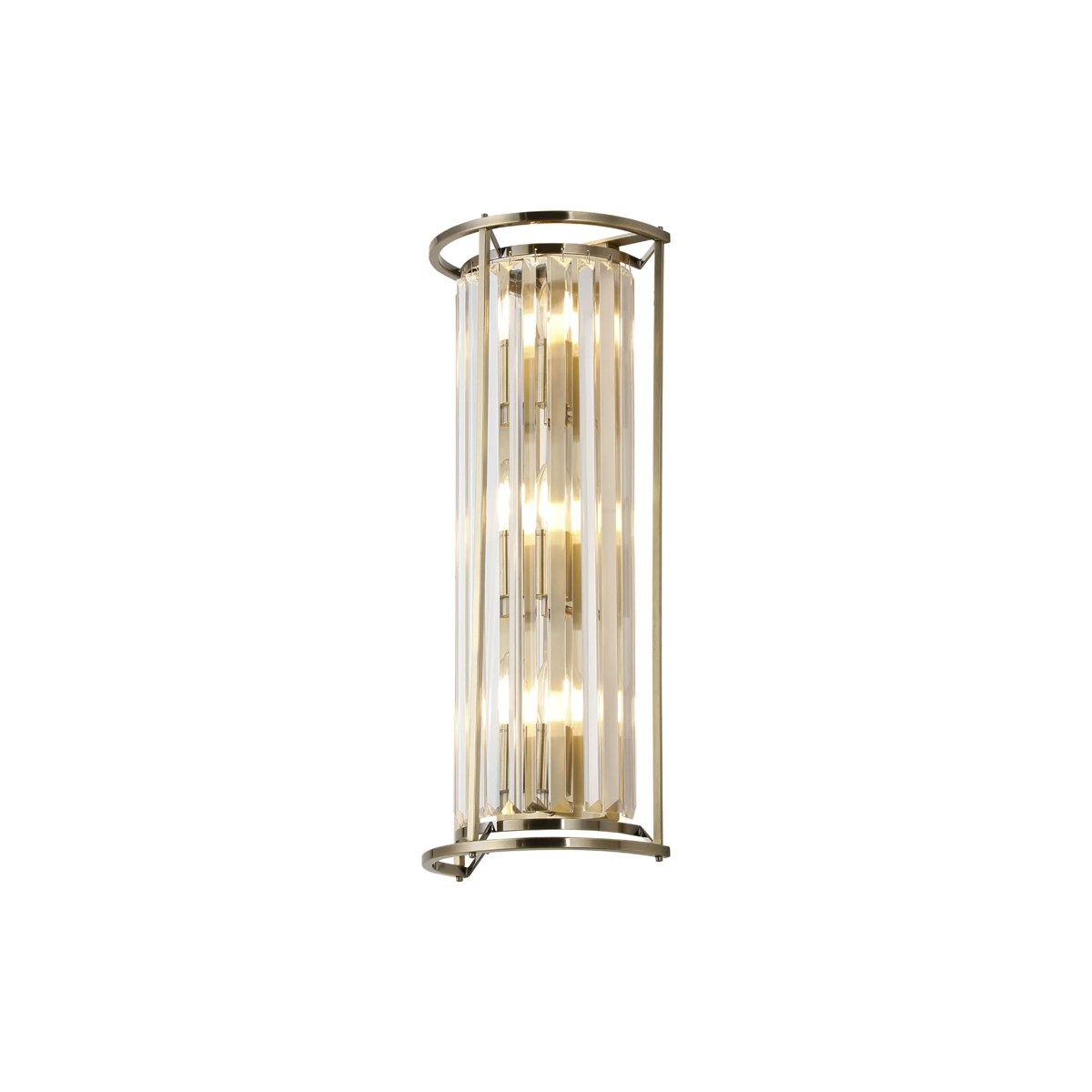 Regent Nimes 3 Light 578mm Wall Light - Antique Brass