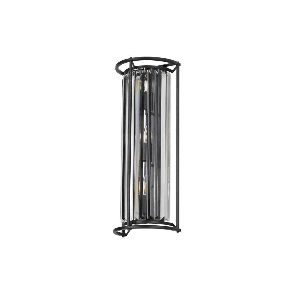 Regent Nimes 3 Light 578mm Wall Light - Satin Black
