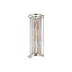 Regent Nimes 3 Light 578mm Wall Light - Polished Nickel
