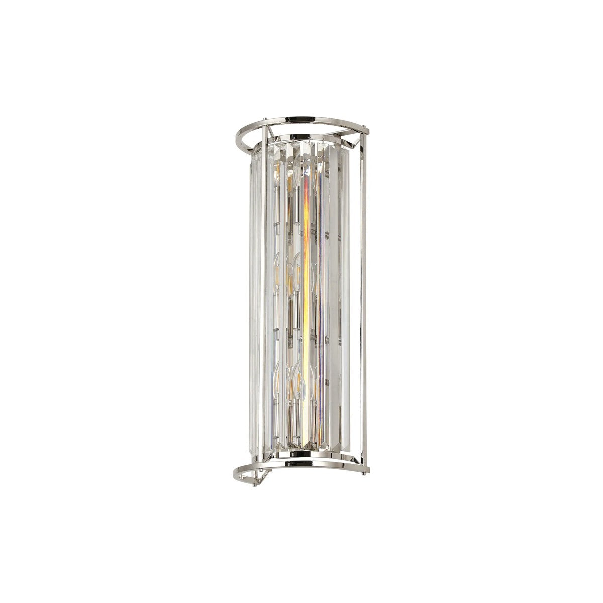Regent Nimes 3 Light 578mm Wall Light - Polished Nickel