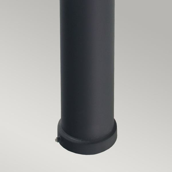 Norlys Alta Large Outdoor Bollard in Black