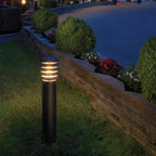 Norlys Alta Large Outdoor Bollard in Black
