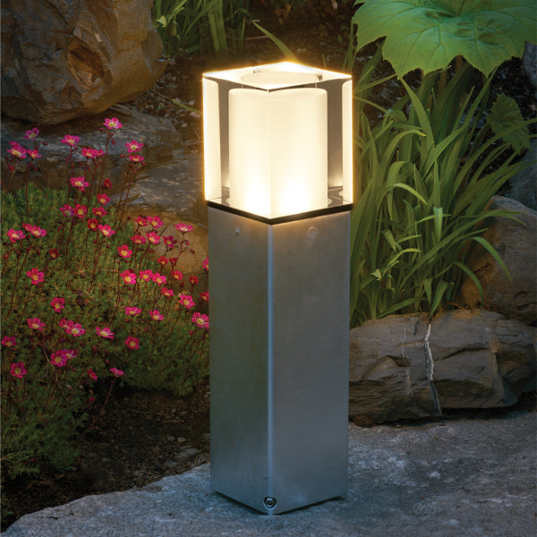 Norlys Arendal Medium Outdoor Bollard in Black