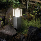 Norlys Arendal Medium Outdoor Bollard in Black