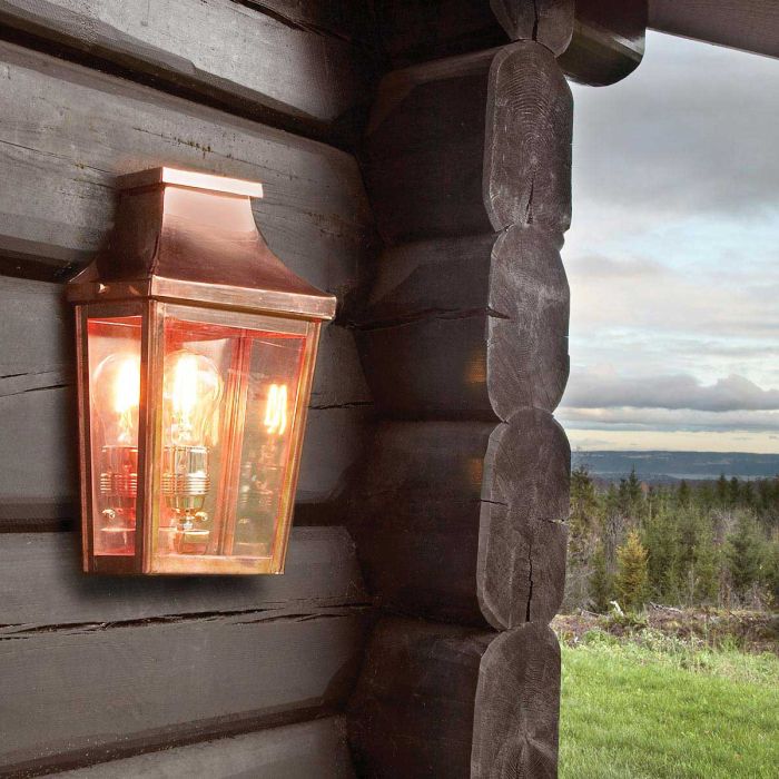 Norlys Chelsea Outdoor Half Wall Lantern