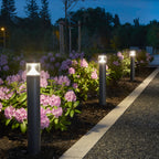Norlys Egersund Tall Outdoor Bollard in Grey