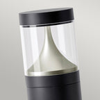 Norlys Egersund Tall Outdoor Bollard in Grey