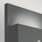 Norlys Geneve 1 Light Wall Light with PIR Graphite GENEVE-PIR-GRA