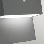 Norlys Geneve 1 Light Wall Light with PIR Graphite GENEVE-PIR-GRA