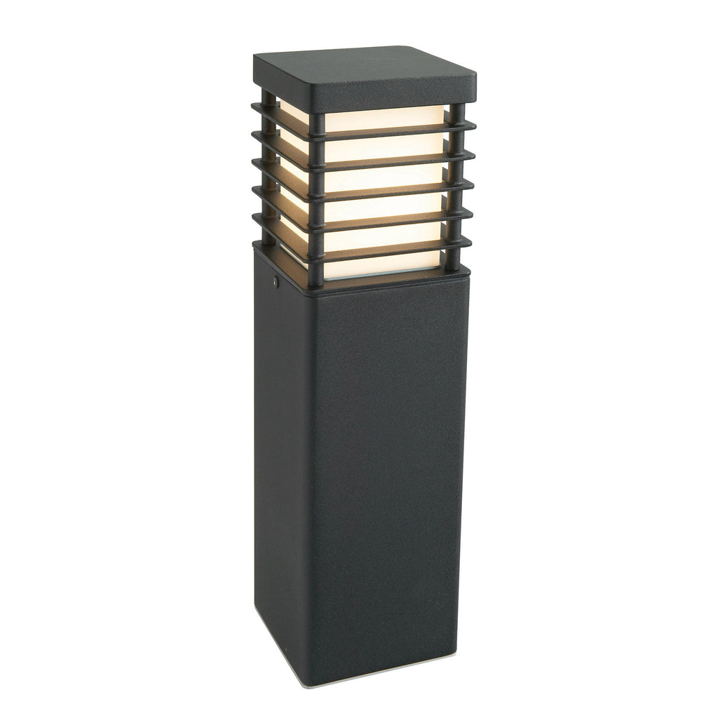Norlys Halmstad Medium Outdoor Bollard in Black