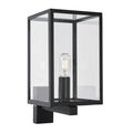 Norlys Lofoten Outdoor Wall Light with Arm in Black