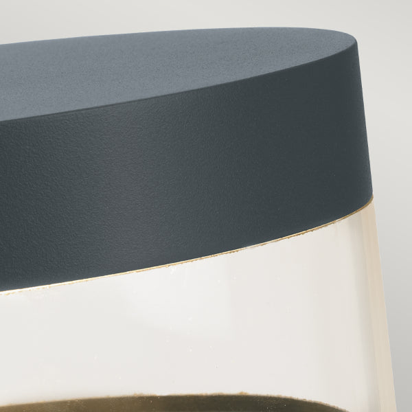 Norlys Stavanger Small Outdoor Bollard in Graphite
