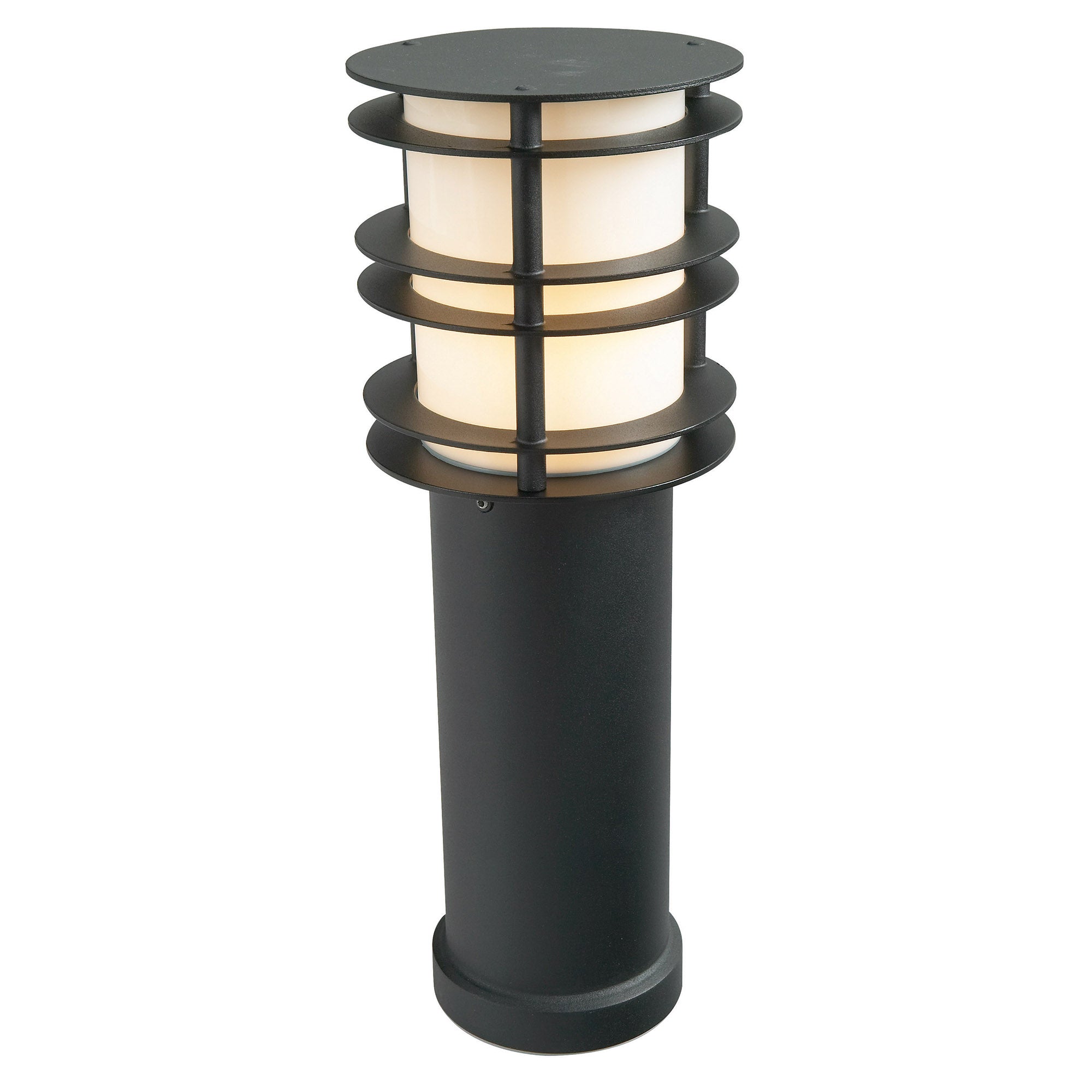 Norlys Stockholm Medium Outdoor Bollard in Black