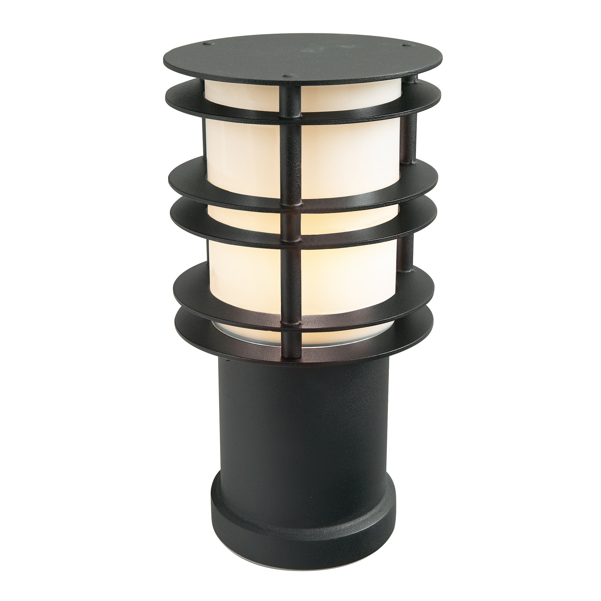 Norlys Stockholm Small Outdoor Bollard in Black
