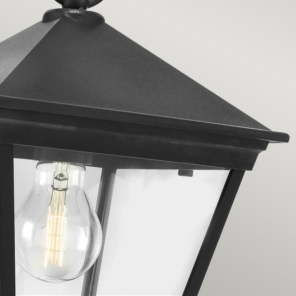 Norlys Turin Outdoor Chain Lantern in Black