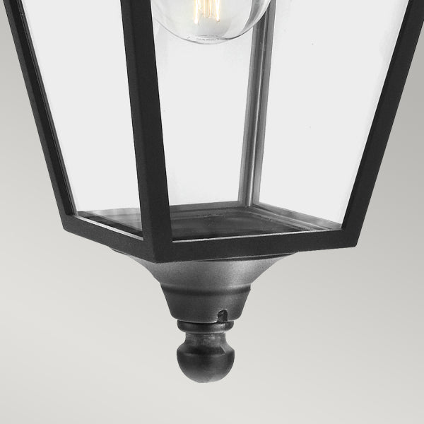 Norlys Turin Outdoor Chain Lantern in Black