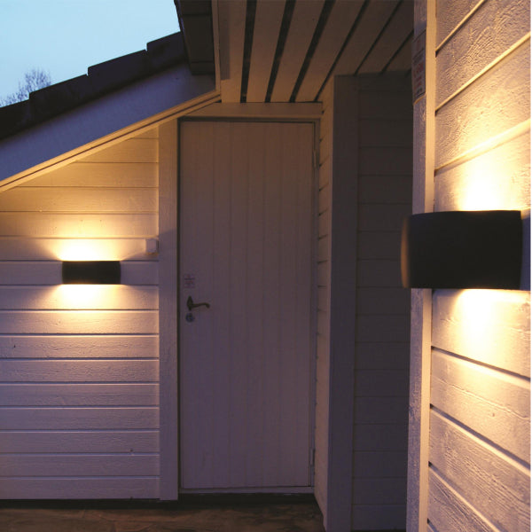 Norlys Vasa Outdoor Wall Lantern in Graphite