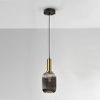 Schuller Norma Single Pendant Light in Smoke Grey