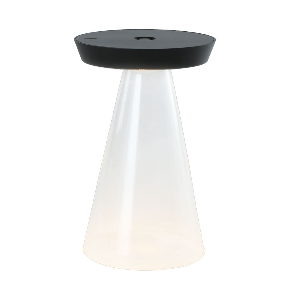Novena Anello Glass Cordless Rechargeable Table Lamp by Serge Cornelissen