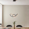 Novena Boas Single Pendant Light Textured Black Clear Faceted Acrylic