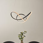 Novena Boas Single Pendant Light Textured Black Clear Faceted Acrylic