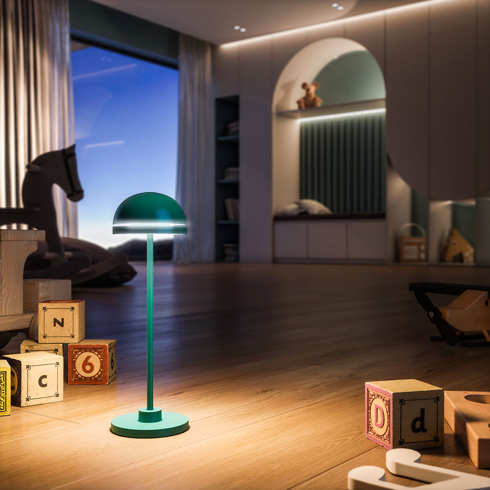 Novena Coppa Duo Cordless Rechargeable Outdoor Table Lamp