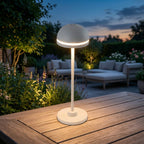 Novena Coppa Duo Cordless Rechargeable Table Lamp, White