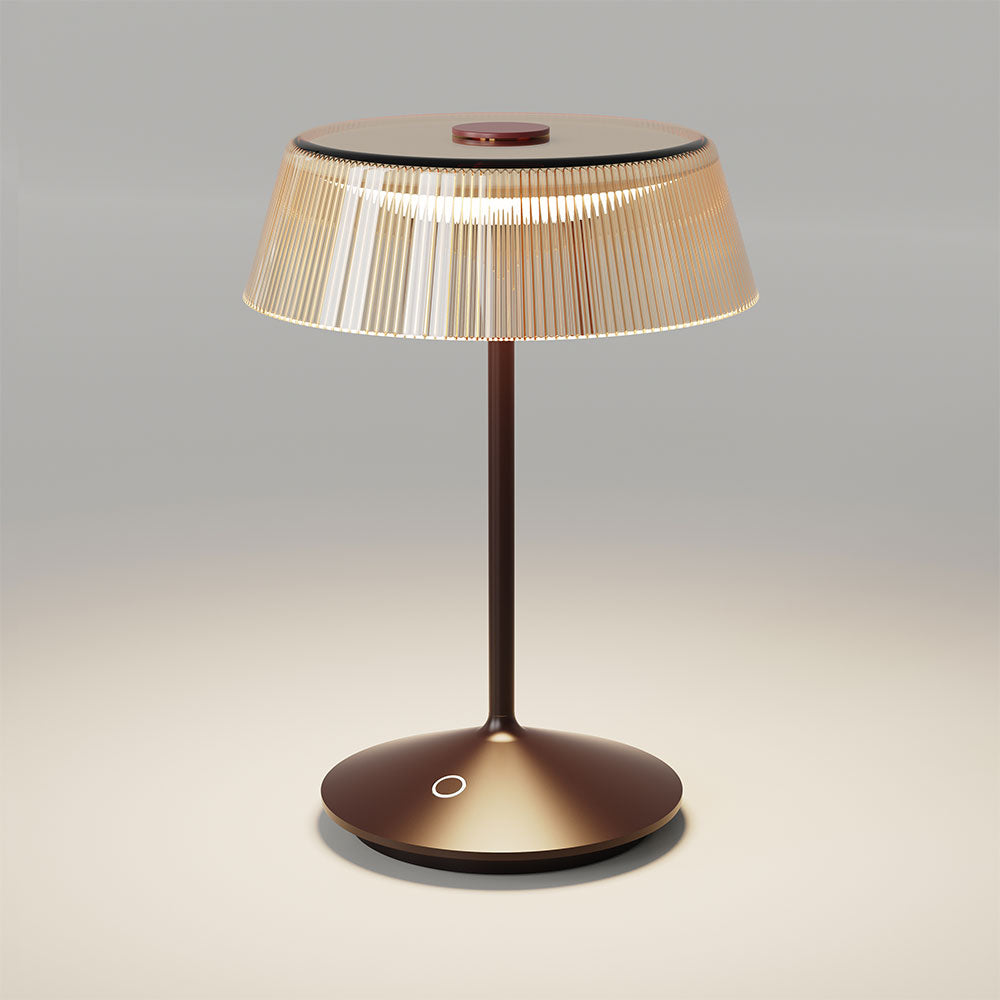 Novena Cristallo Cordless Rechargeable Outdoor Table Lamp