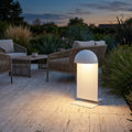 Novena Mezzo Cordless Rechargeable Lamp with Rotating Head, White