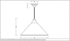 Novena Newbridge Accent Copper Pendant