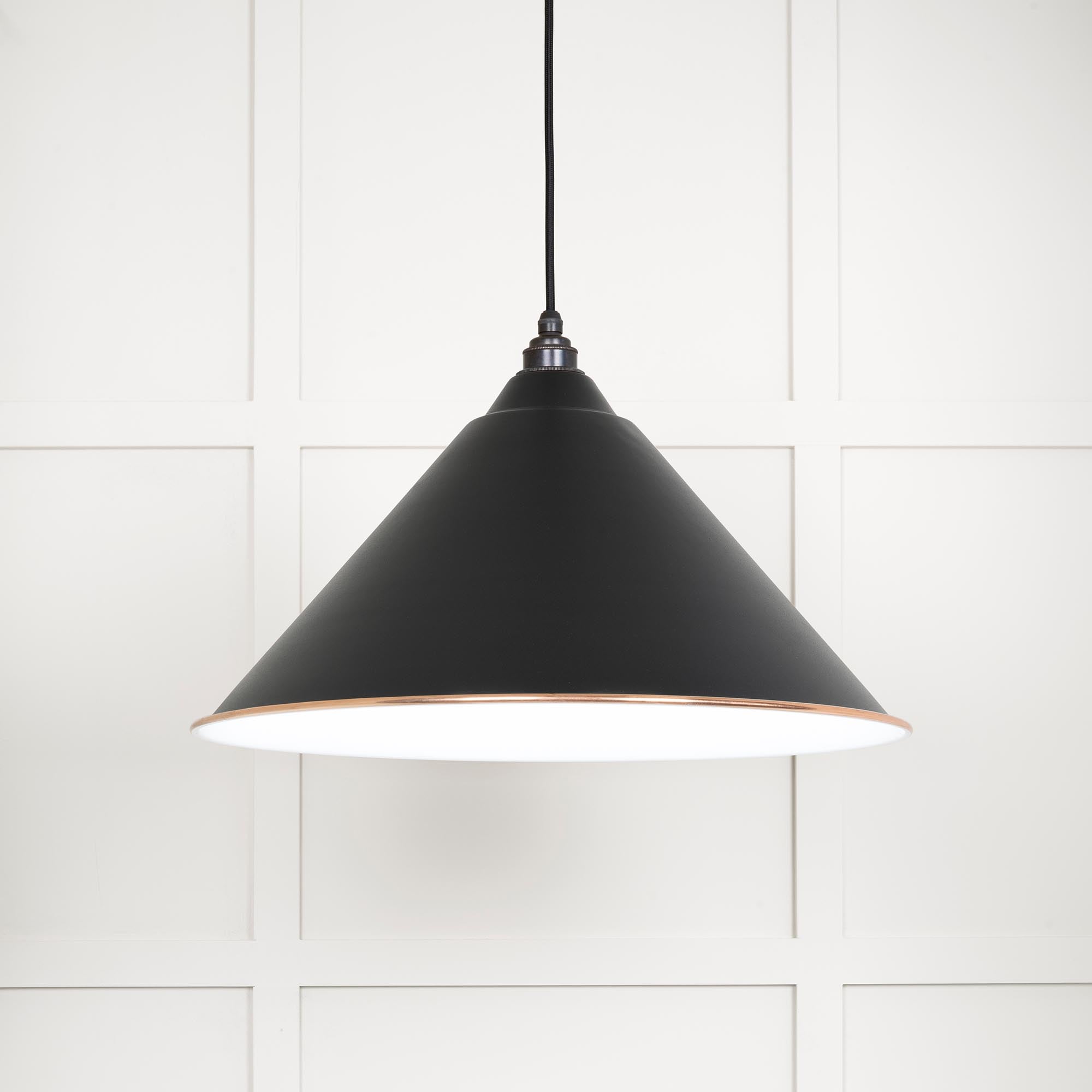 Novena Newbridge Accent Pendant Light in Elan Black