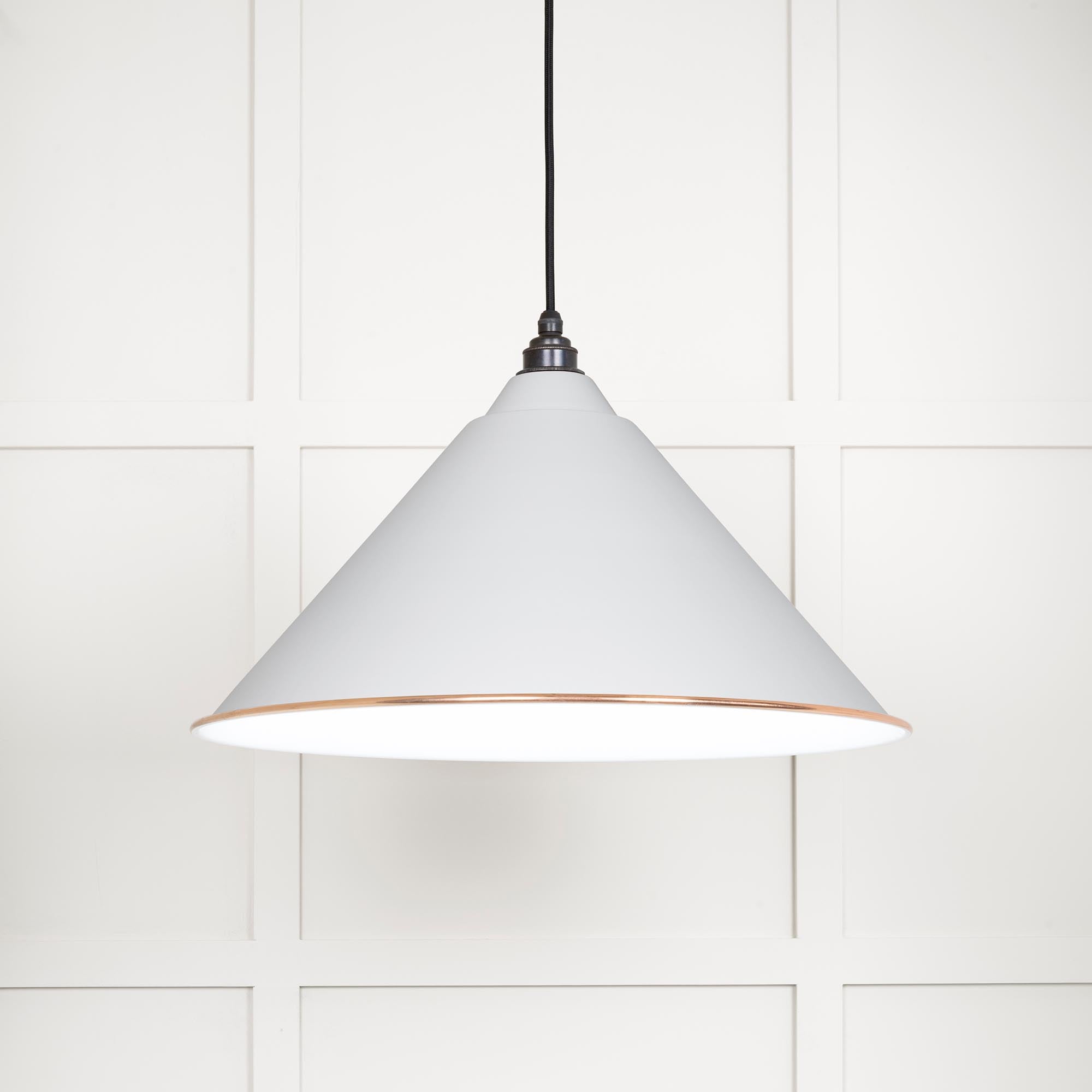 Novena Newbridge Accent Pendant Light in Flock