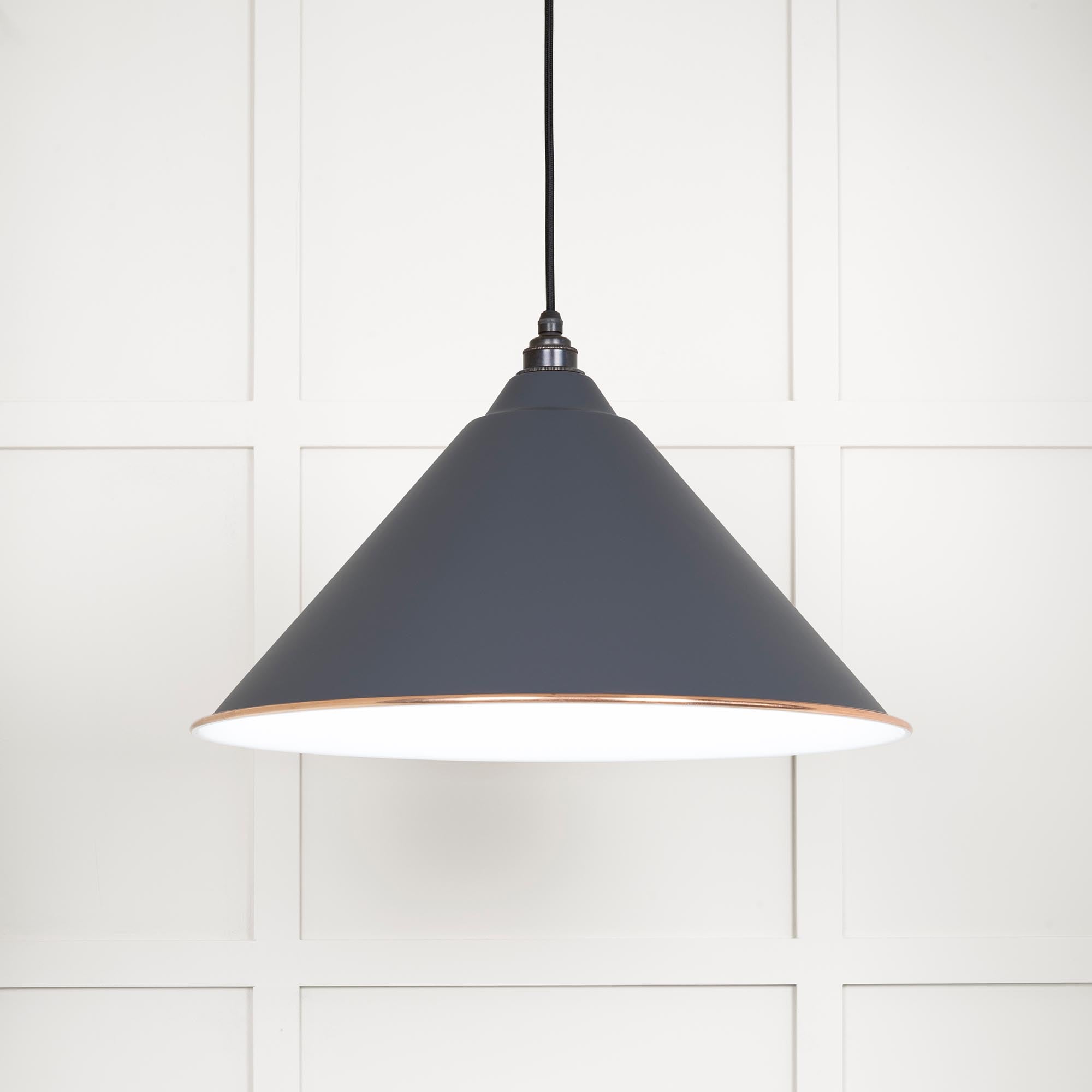 Novena Newbridge Accent Pendant Light in Slate