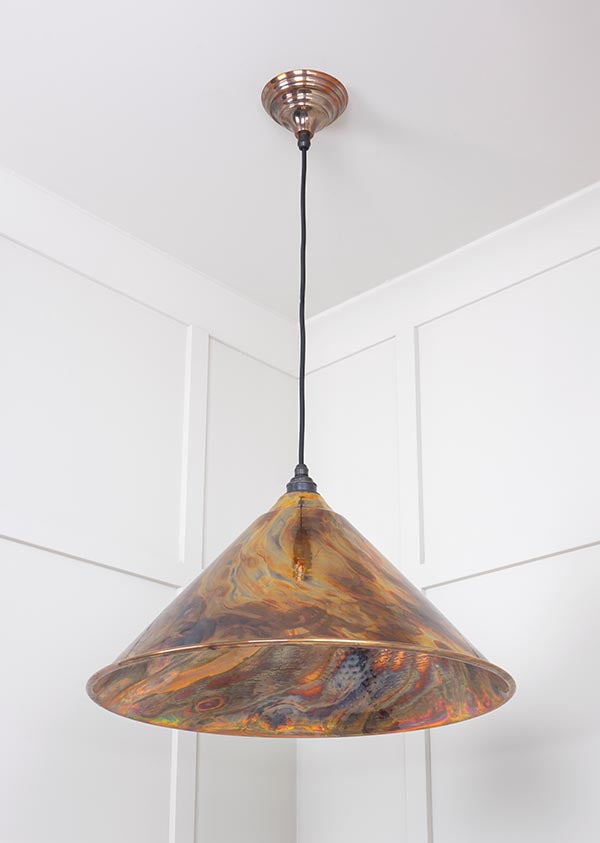 Novena Newbridge Burnished Copper Pendant Light