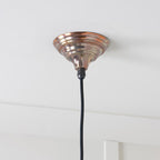 Novena Newbridge Burnished Copper Pendant Light