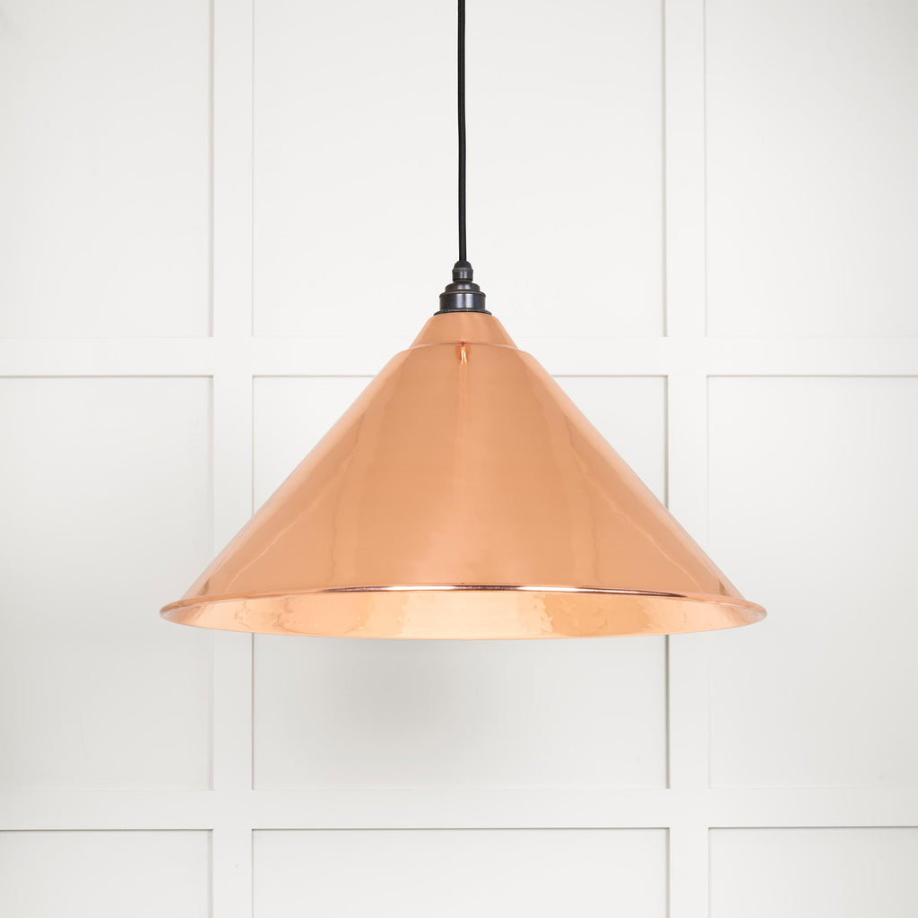 Novena Newbridge Hammered Copper Pendant
