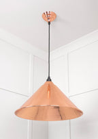 Novena Newbridge Hammered Copper Pendant