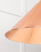Novena Newbridge Hammered Copper Pendant