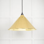 Novena Newbridge Smooth Brass Pendant Light