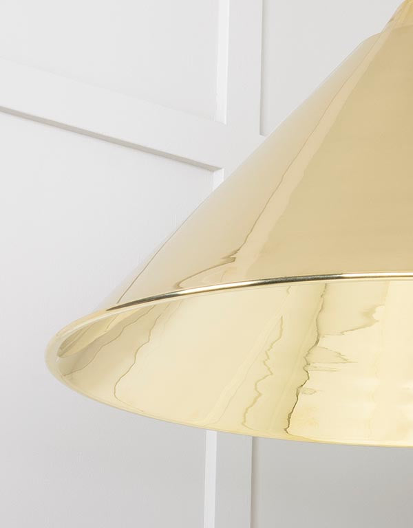 Novena Newbridge Smooth Brass Pendant