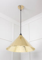 Novena Newbridge Smooth Brass Pendant
