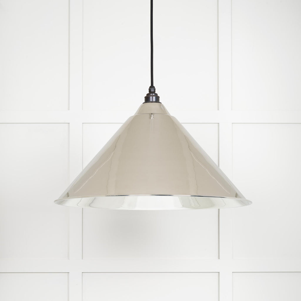 Novena Newbridge Smooth Nickel Pendant Light