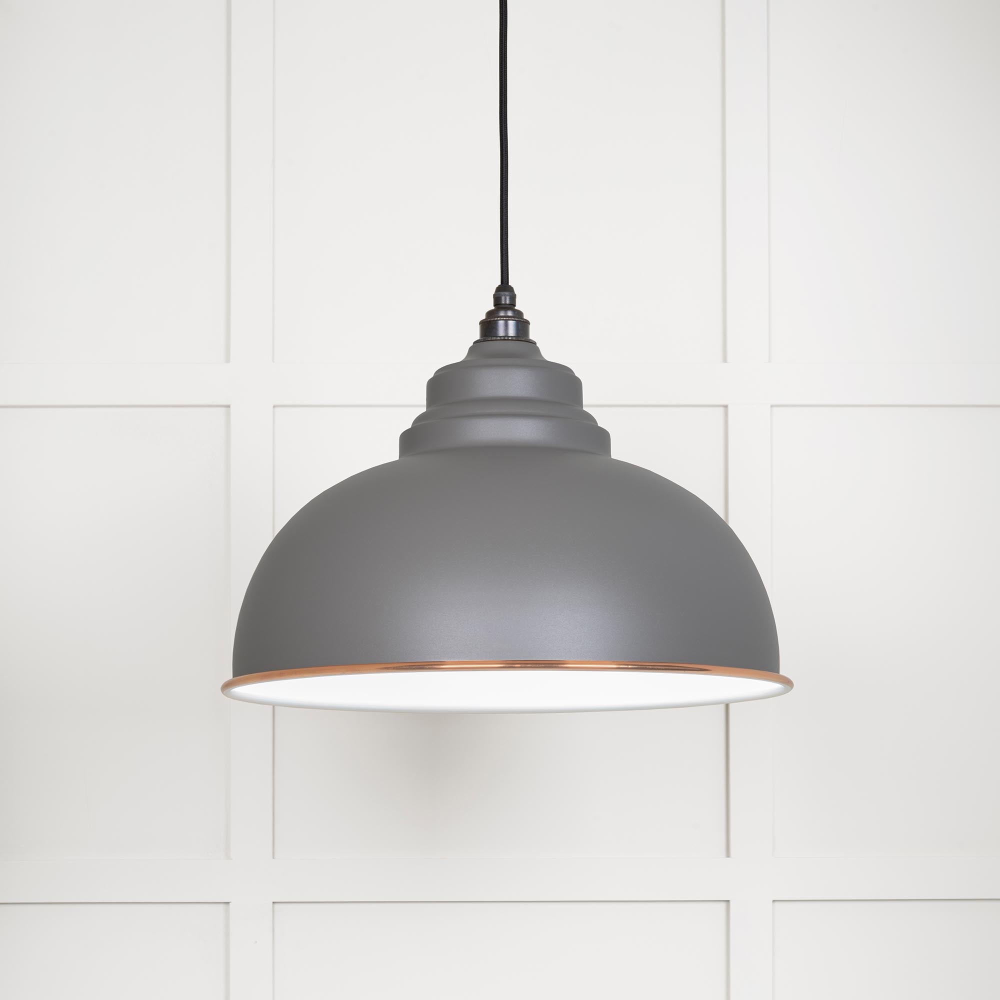 Novena Oakley Park Accent Pendant Light in Bluff