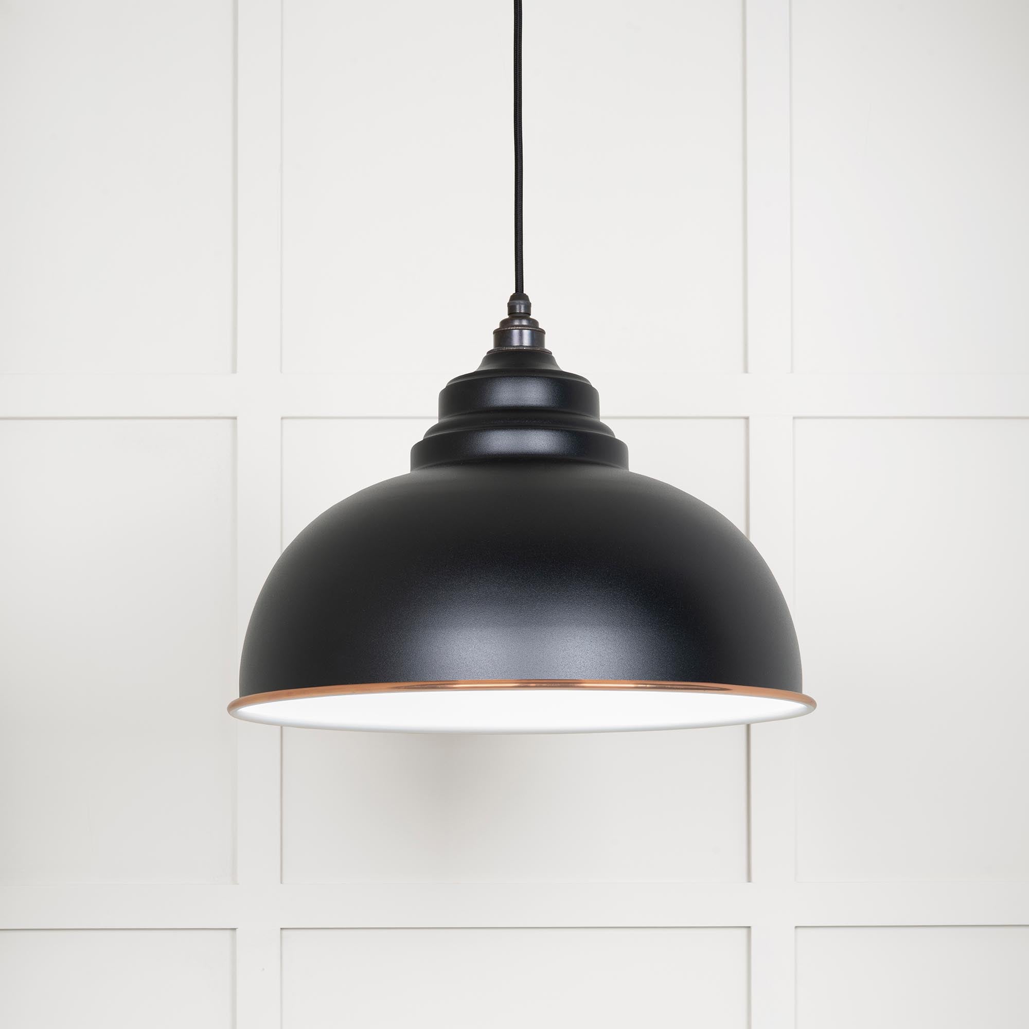 Novena Oakley Park Accent Pendant Light in Elan Black