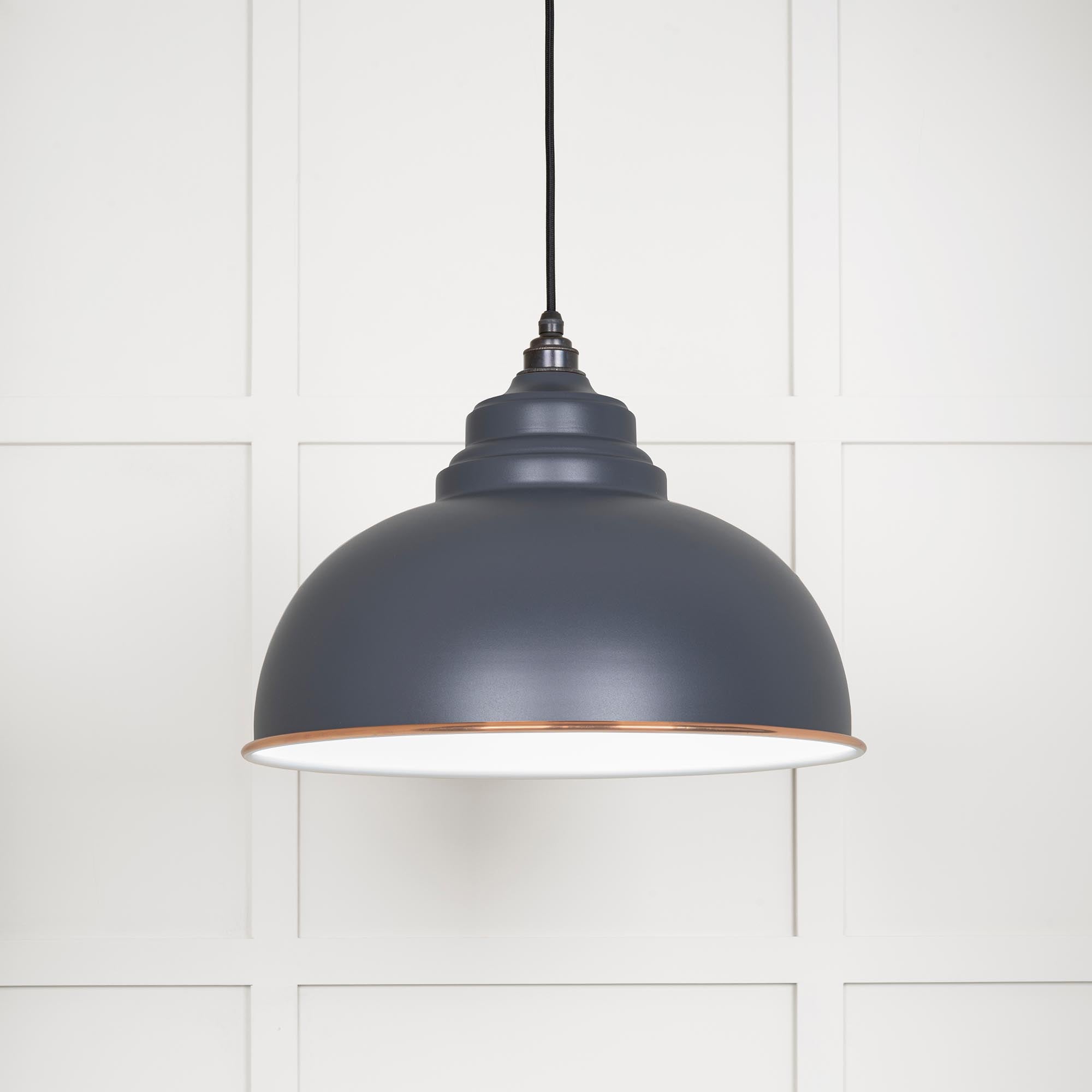 Novena Oakley Park Accent Pendant Light in Slate
