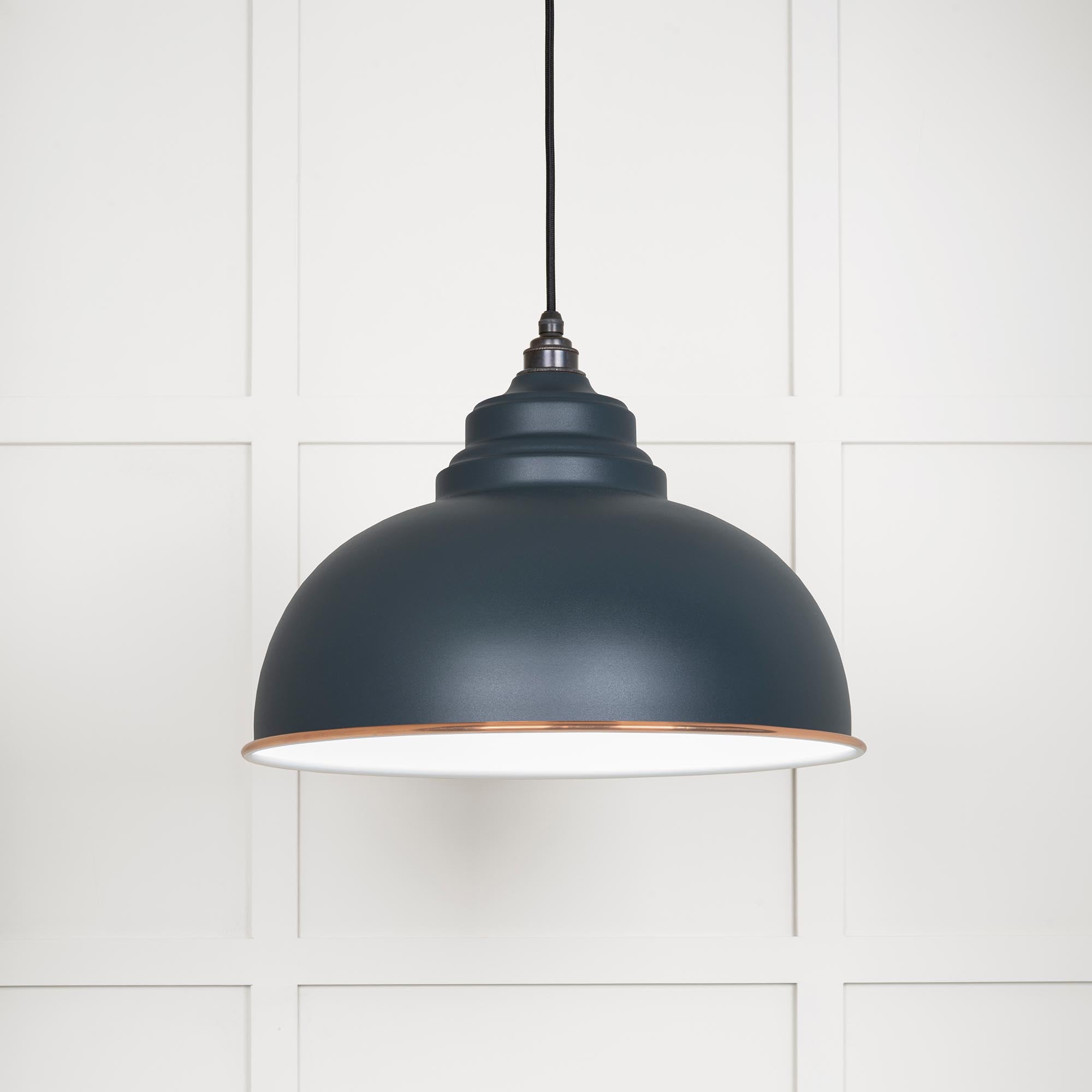 Novena Oakley Park Accent Pendant Light in Soot