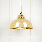 Novena Oakley Park Smooth Brass Pendant Light