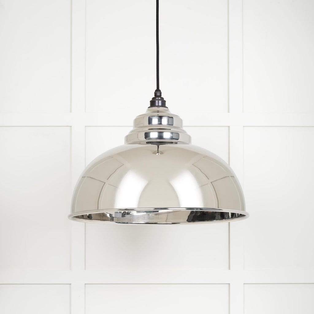 Novena Oakley Park Smooth Nickel Pendant Light