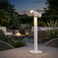 Novena Slancio Desk Cordless Rechargeable Task Lamp, White